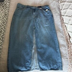 Old Navy Denim Midi Skirt